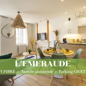 L'emeraude - 1 A 4p - Wifi Fibre - Parking Gratuit Pont-dʼAin
